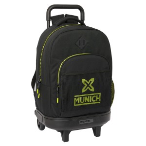 School Bag Munich Beat Black 33 x 45 x 22 cm