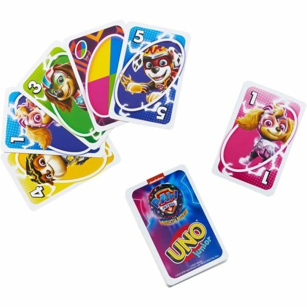 Jeu de société Mattel Uno Junior Paw Patrol