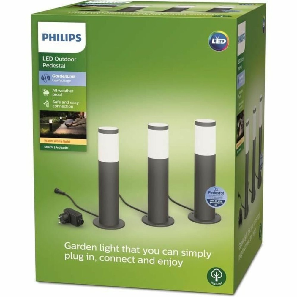 Lampe Philips Grau 220-240 V Warmes Weiß 600 lm