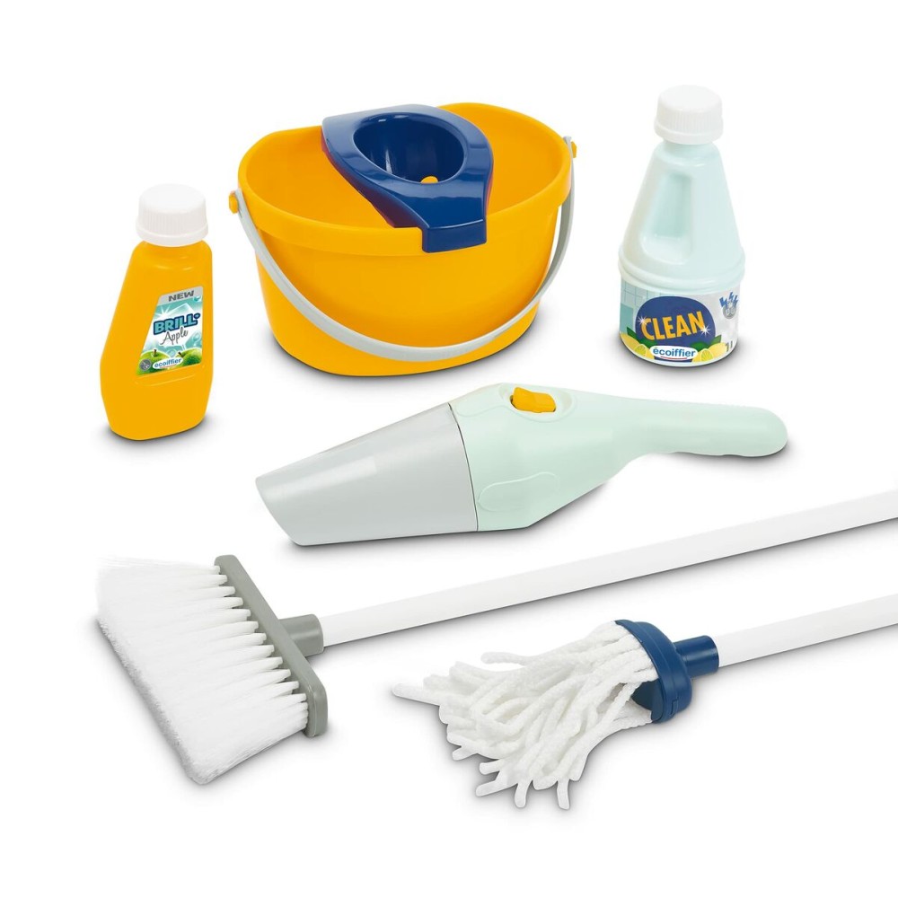 Kit de nettoyage et de rangement Ecoiffier Clean Home Jouets 8 Pièces