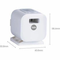 Lock Yale White Plastic