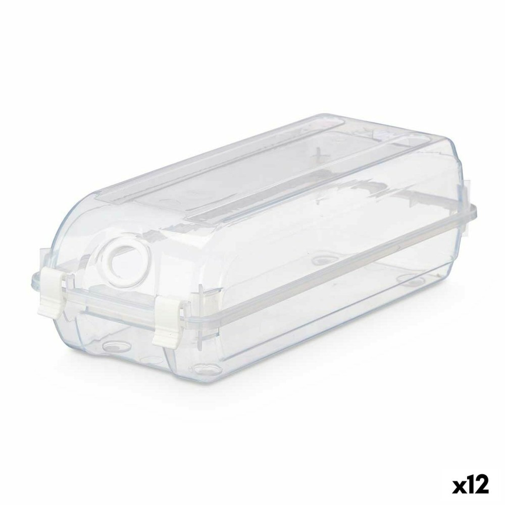 Boîte à chaussures empilable Kipit G-420 Transparent Plastique 14 x 10 x 32 cm (12 Unités)