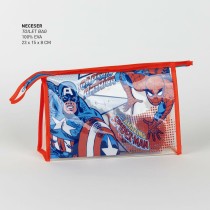 Kinder Reisetoilettengarnitur The Avengers Blau 23 x 15 x 8 cm 4 Stücke