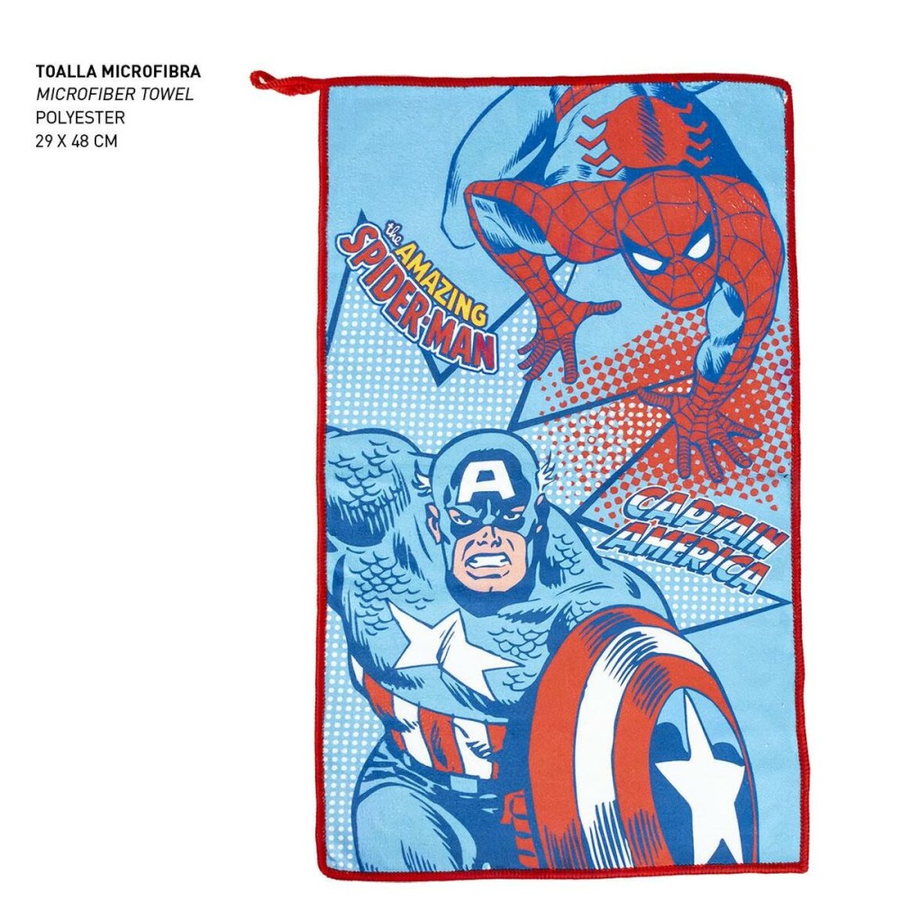 Ensemble de Toilette pour Enfant de Voyage The Avengers Bleu 23 x 15 x 8 cm 4 Pièces