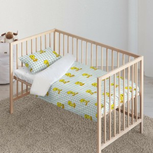 Bettbezug für Babybett Piolín Vichy 100 x 120 cm