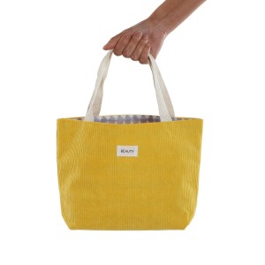 Sac Versa Corduroy Jaune 9 x 22 x 23 cm