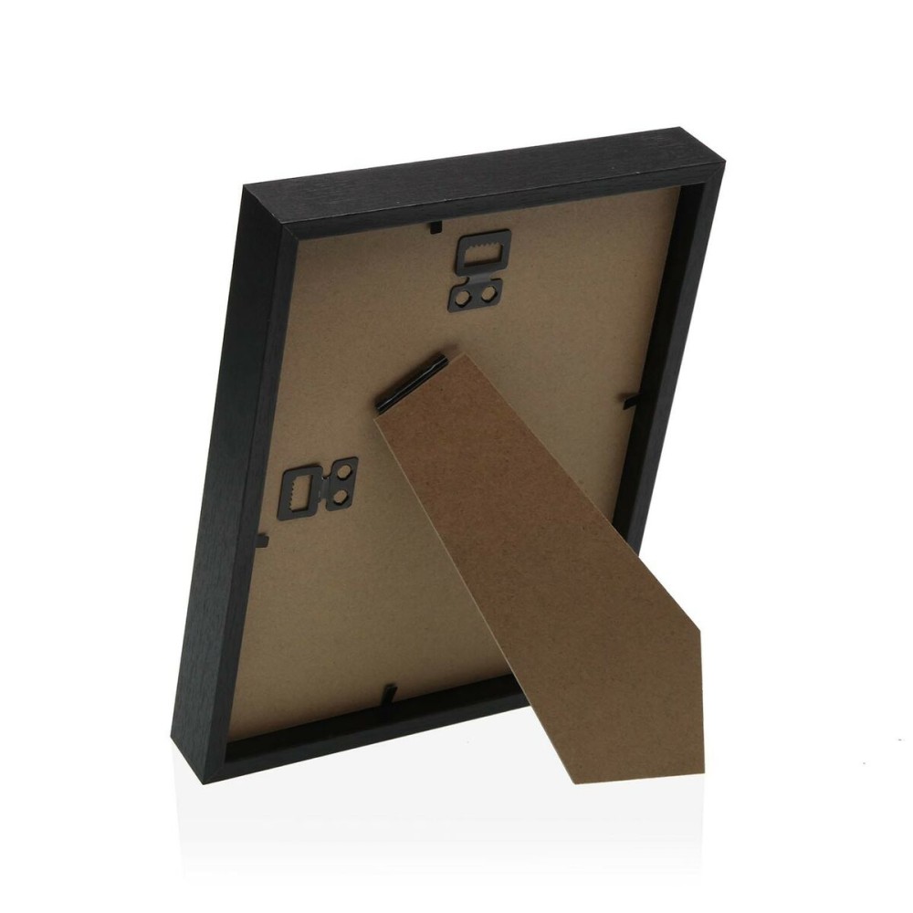 Photo frame Versa Black MDF Wood 3 x 27 x 22 cm