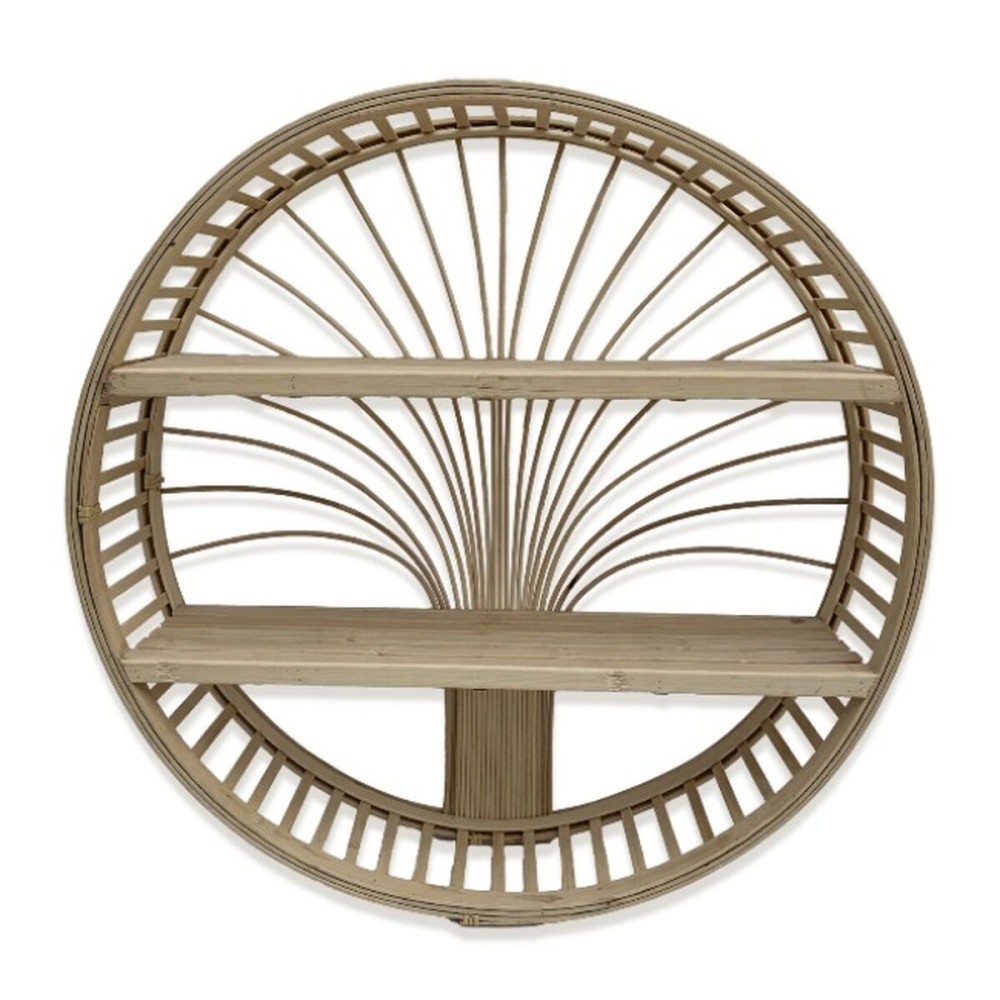 Shelves Versa Bamboo 13 x 50 x 50 cm Circular