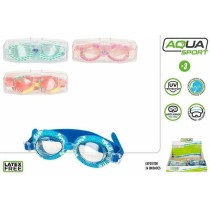 Kinder-Schwimmbrille Aqua Sport Silikon