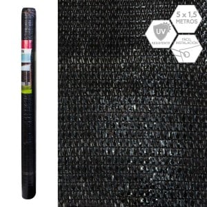 Concealment Mesh Mallas Black 1 x 500 x 150 cm 90 %