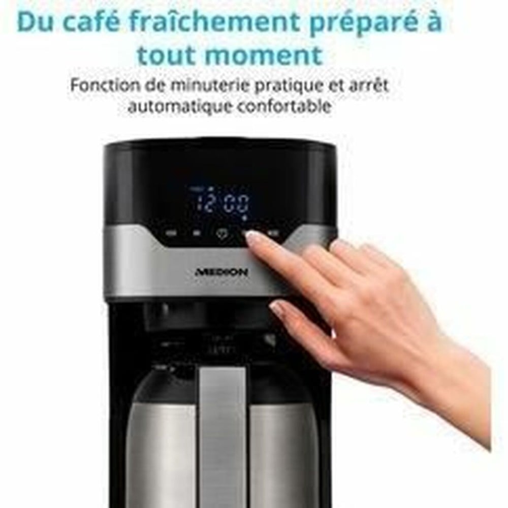 Cafetière goutte à goutte Medion 900 W 1,2 L