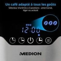 Cafetière goutte à goutte Medion 900 W 1,2 L