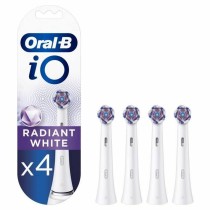 Tête de rechange Oral-B iO Blanc Noir 4 Unités