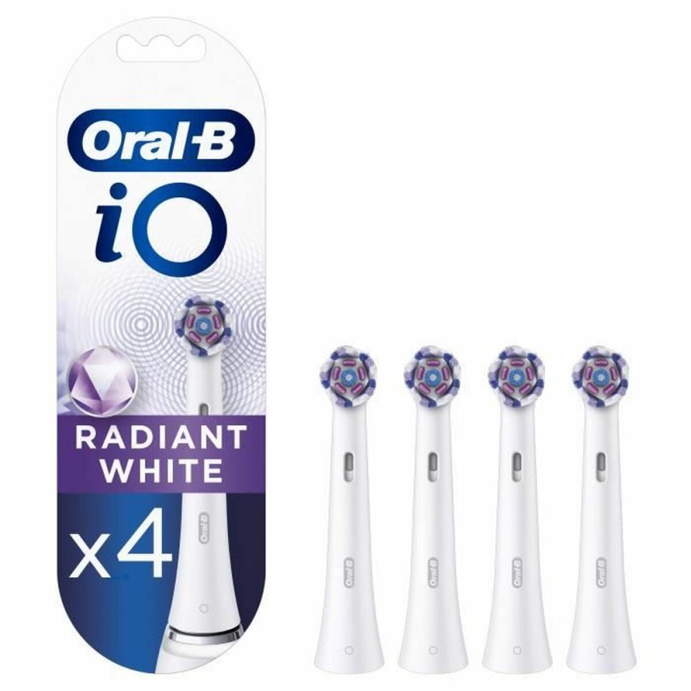 Ersatzkopf Oral-B iO Weiß Schwarz 4 Stück