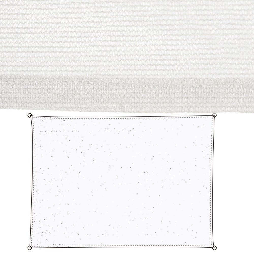 Voiles d'ombrage Vela sombreo Blanc 350 x 1 x 500 cm