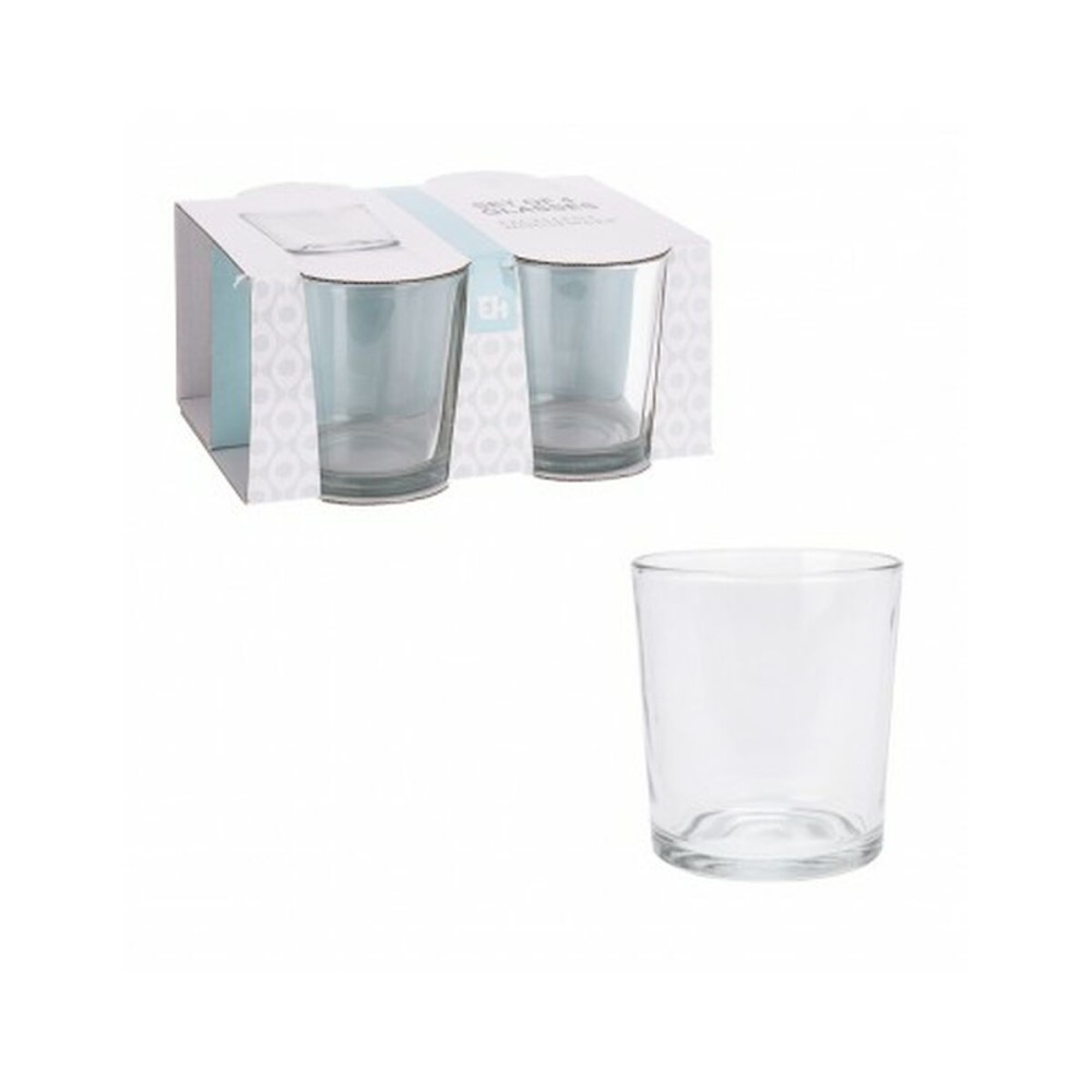 Set de Verres Excellent Houseware ye6000410 Transparent Verre 280 ml (4 Unités)