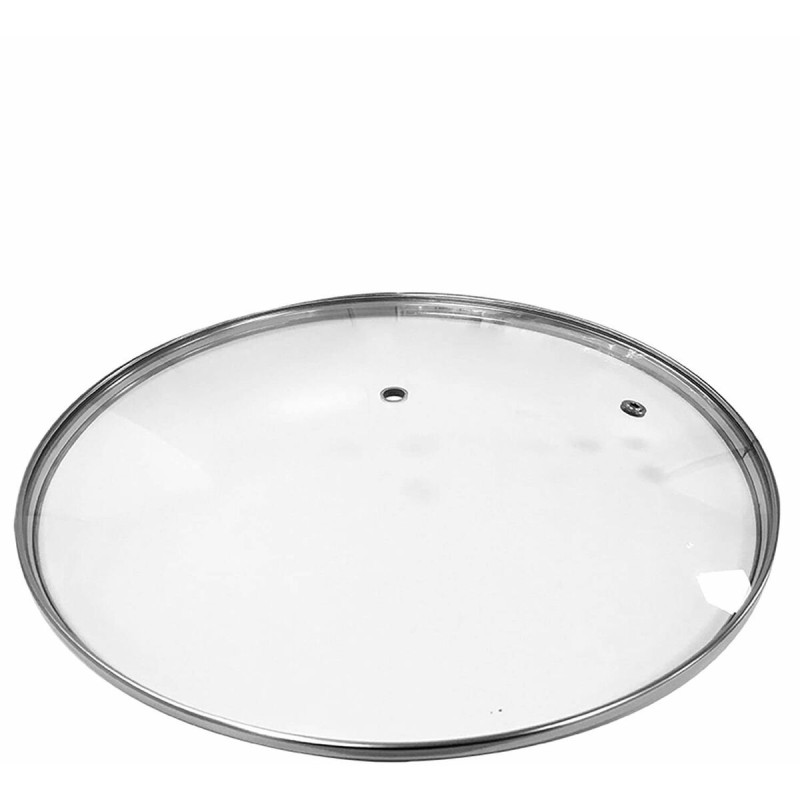 Frying Pan Lid EDM 76686 Replacement Pan Crystal Transparent Ø 28 cm