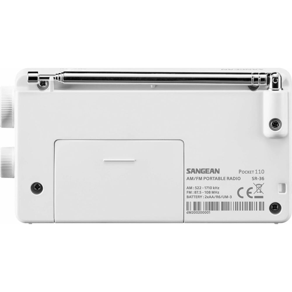 Radio Sangean SR36W BLANCO Blanc