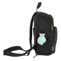 Rucksack Safta Black Black 18 x 34 x 12 cm