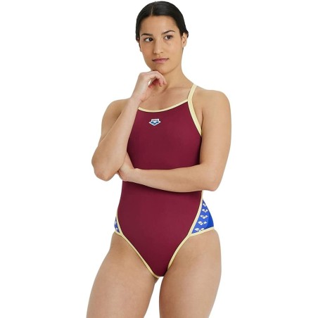 Women’s Bathing Costume Arena Maroon 44 (Refurbished B)