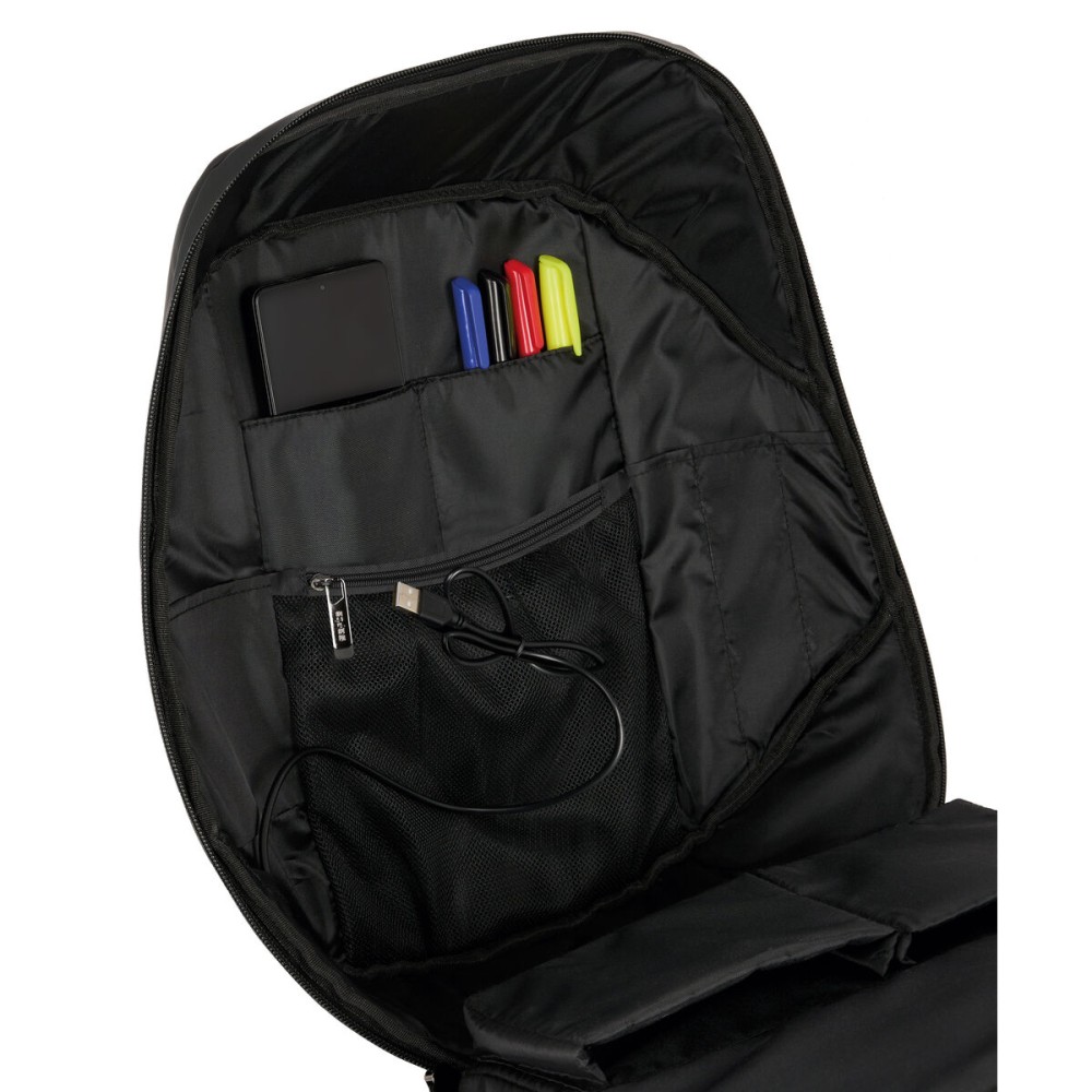 Schulrucksack Safta Black Schwarz 30 x 44 x 16 cm