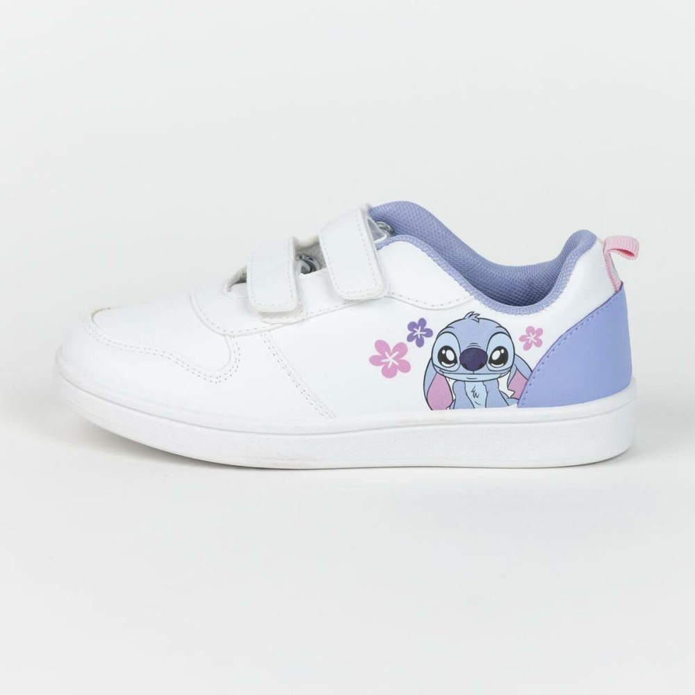 Chaussures de Sport pour Enfants Stitch Blanc