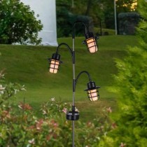 Lampe solaire Lumisky BERRY SPIKE Noir