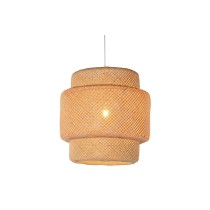 Ceiling Light Home ESPRIT Light brown Bamboo 50 x 50 x 55 cm