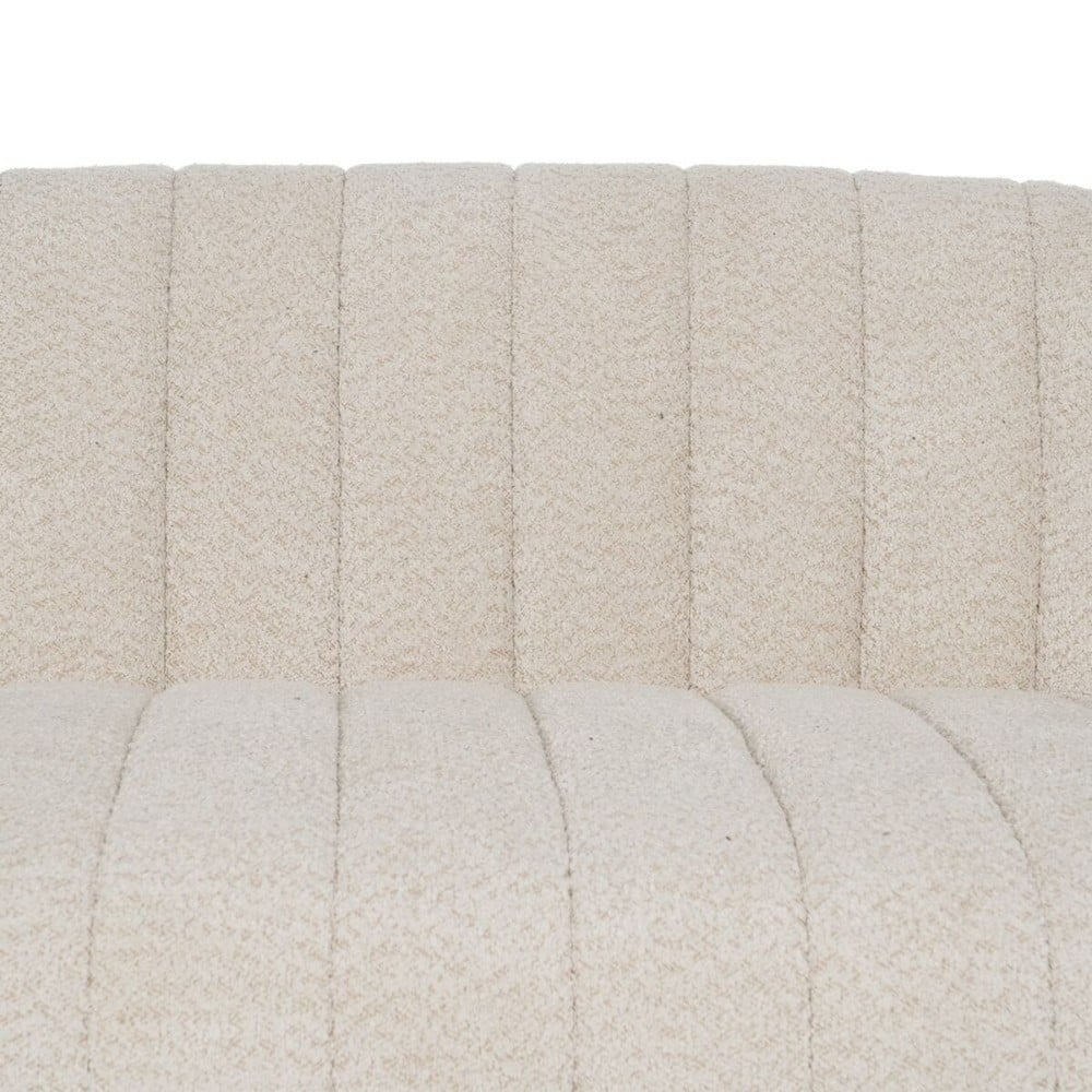 Canapé Beige Polyester Fer 146 x 84 x 66 cm