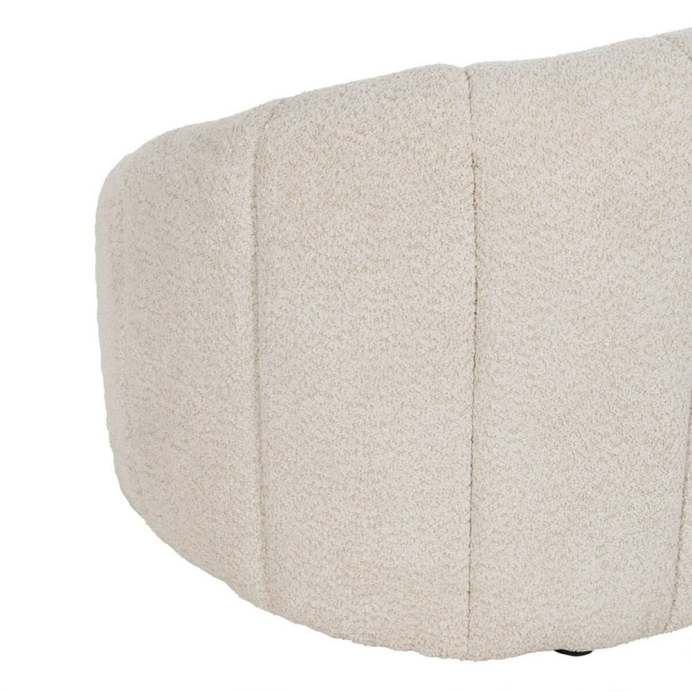 Canapé Beige Polyester Fer 146 x 84 x 66 cm