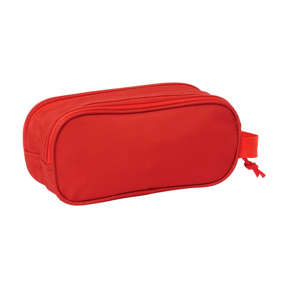 Zweifaches Mehrzweck-Etui Sevilla Fútbol Club Rot 21 x 8 x 6 cm 3D