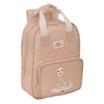 Cartable Sophie la Girafe Beige 20 x 28 x 8 cm