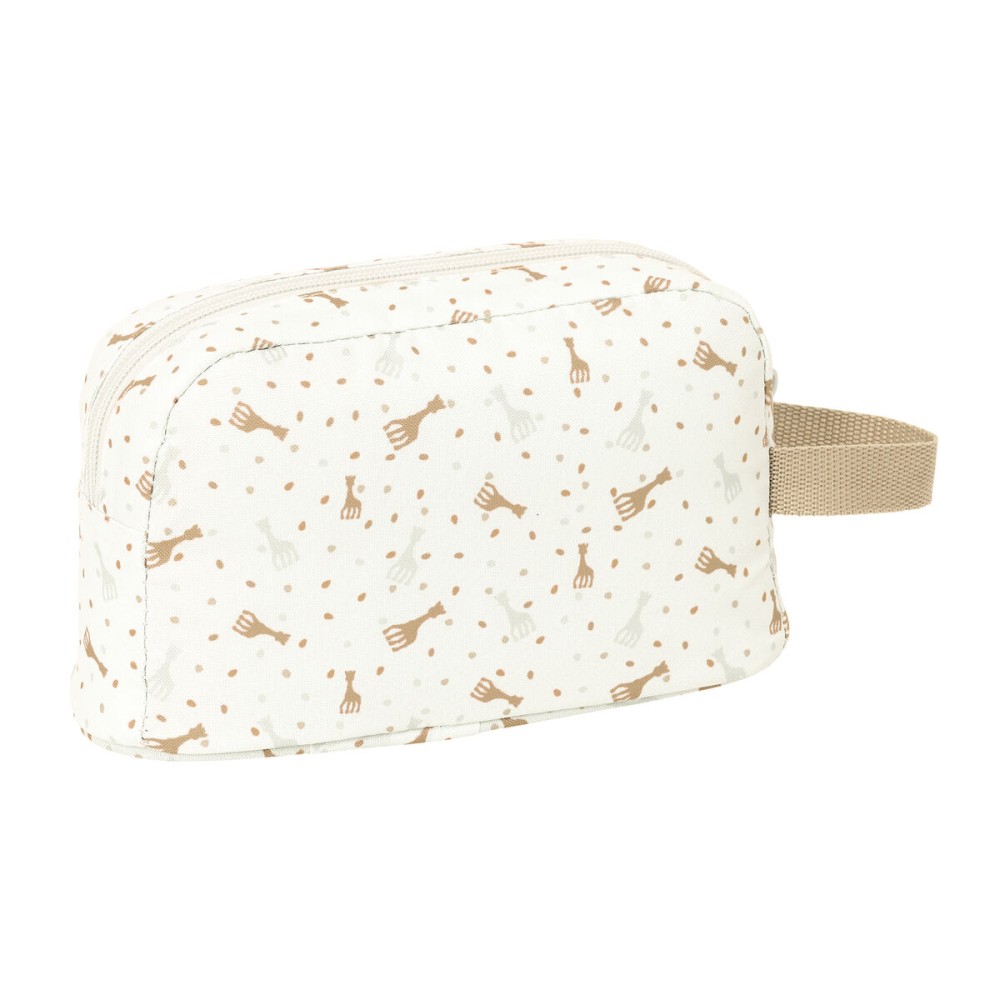 Porte-petit déjeuner Thermique Sophie la Girafe Beige 21,5 x 12 x 6,5 cm