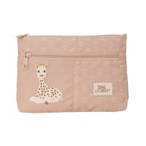 Double Carry-all Sophie la Girafe Beige 23 x 16 x 3 cm