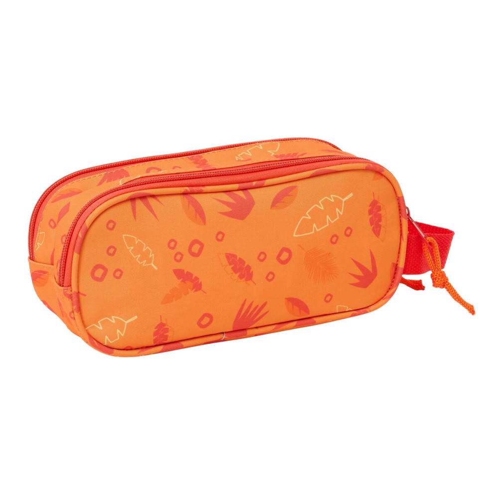 Zweifaches Mehrzweck-Etui The Lion King Orange 21 x 8 x 6 cm 3D