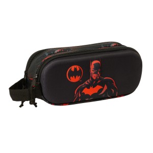 Trousse Fourre-Tout Double Batman Noir 21 x 8 x 6 cm 3D