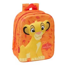 School Bag The Lion King Orange 22 x 27 x 10 cm 3D