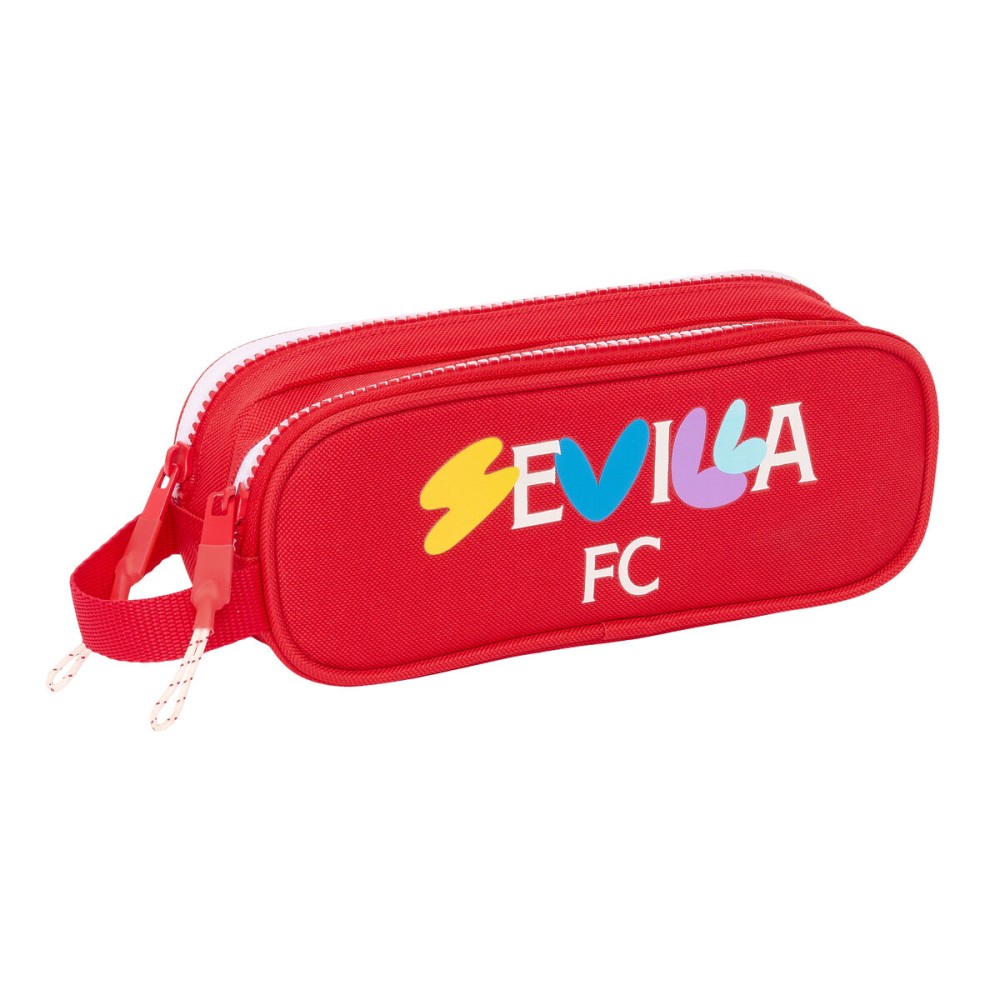 Zweifaches Mehrzweck-Etui Sevilla Fútbol Club Rot 21 x 8 x 6 cm