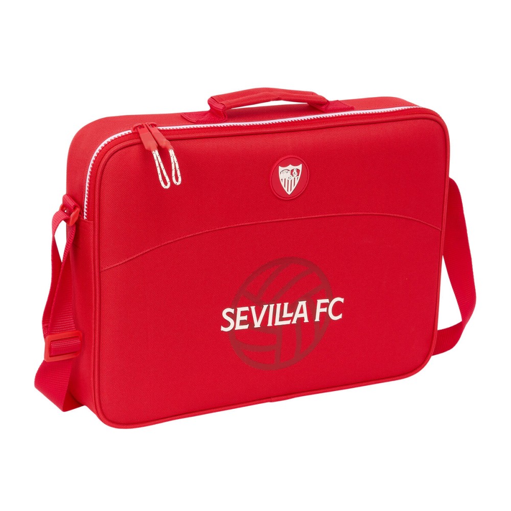 Cartable d'école Sevilla Fútbol Club Rouge 38 x 28 x 6 cm