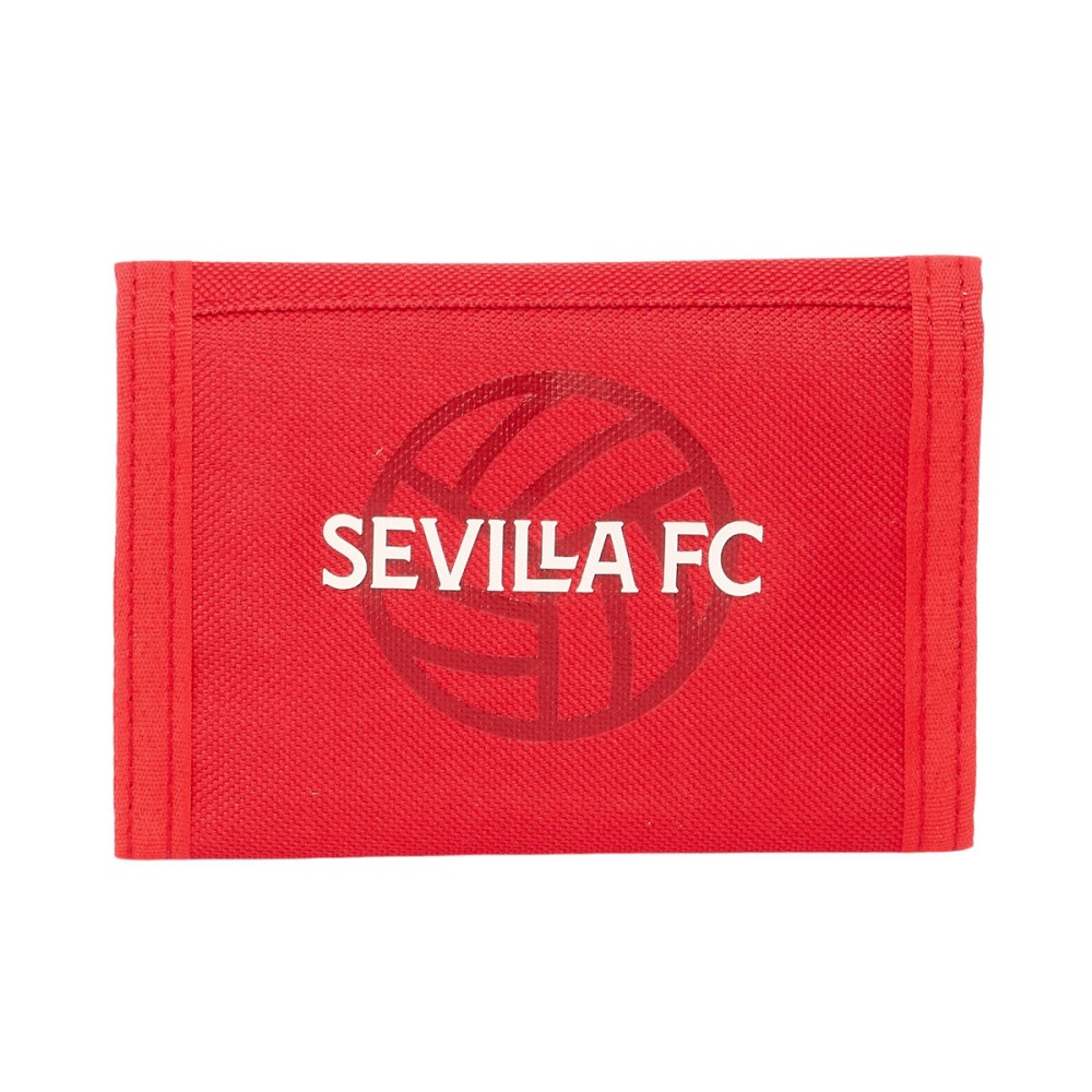 Portefeuille Sevilla Fútbol Club Rouge 12,5 x 9,5 x 1 cm