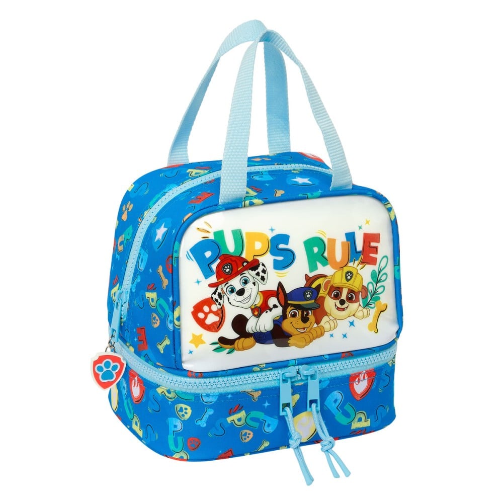 Sac à goûter The Paw Patrol Pups rule Bleu 20 x 20 x 15 cm