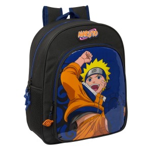 Schulrucksack Naruto Ninja Blau Schwarz 32 x 38 x 12 cm