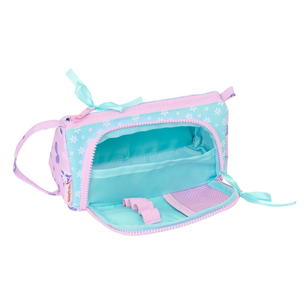 Allzwecktasche Frozen Cool days Violett Himmelsblau 20 x 11 x 8,5 cm