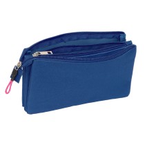 Trousse Fourre-Tout Triple Kings League 1k Bleu 22 x 12 x 3 cm