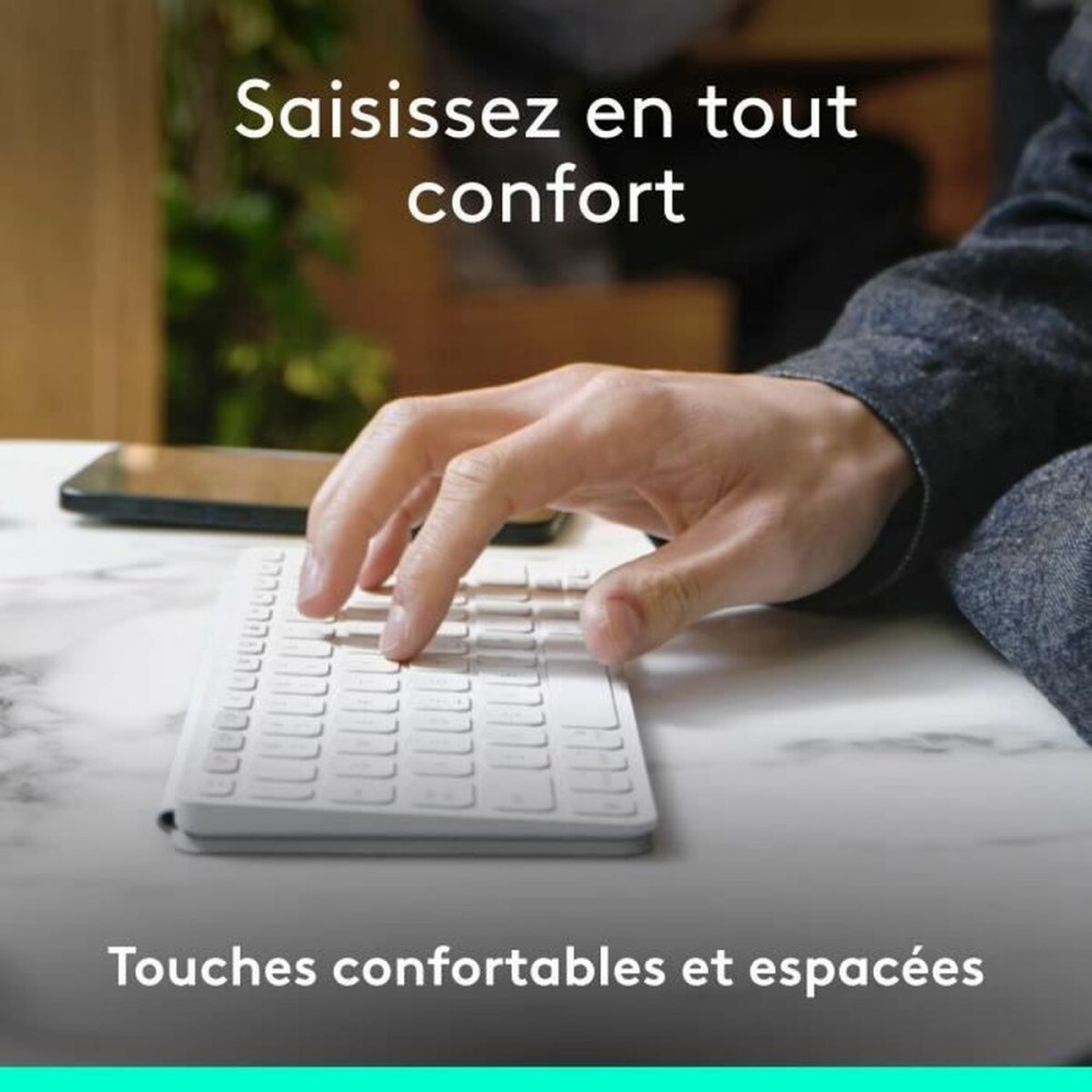 Housse pour iPad + Clavier Logitech Keys-to-Go 2