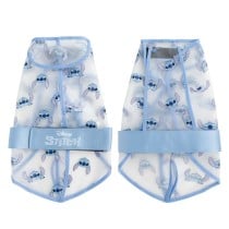 Dog raincoat Stitch Blue S