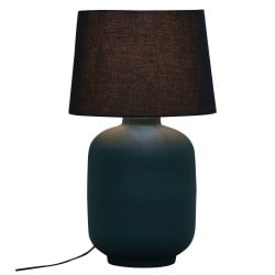 Tischlampe DKD Home Decor Blau Polycarbonat Eisen 30 x 30 x 53 cm