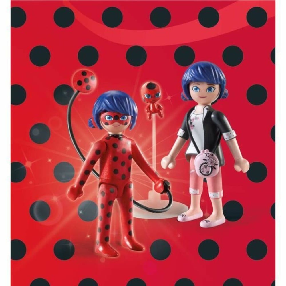 Playset Playmobil 71336 Miraculous: Marinette & Ladybug 16 Pieces