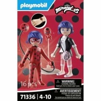 Playset Playmobil 71336 Miraculous: Marinette & Ladybug 16 Pieces