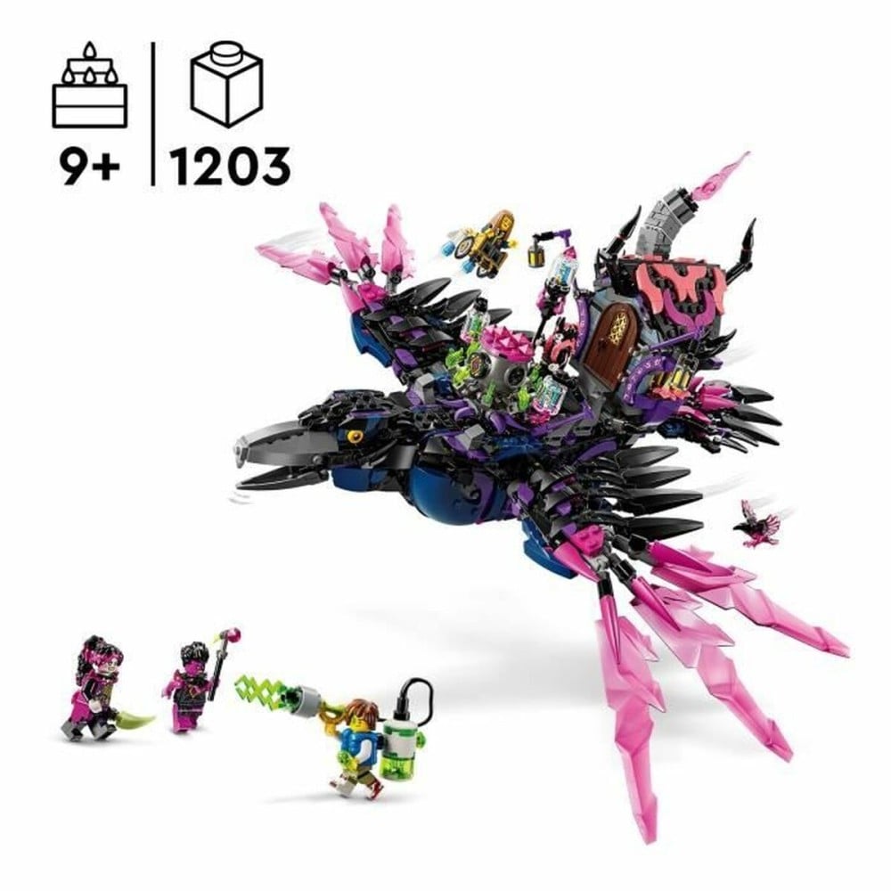 Konstruktionsspiel Lego Nightmare Witch's Midnight Raven Bunt